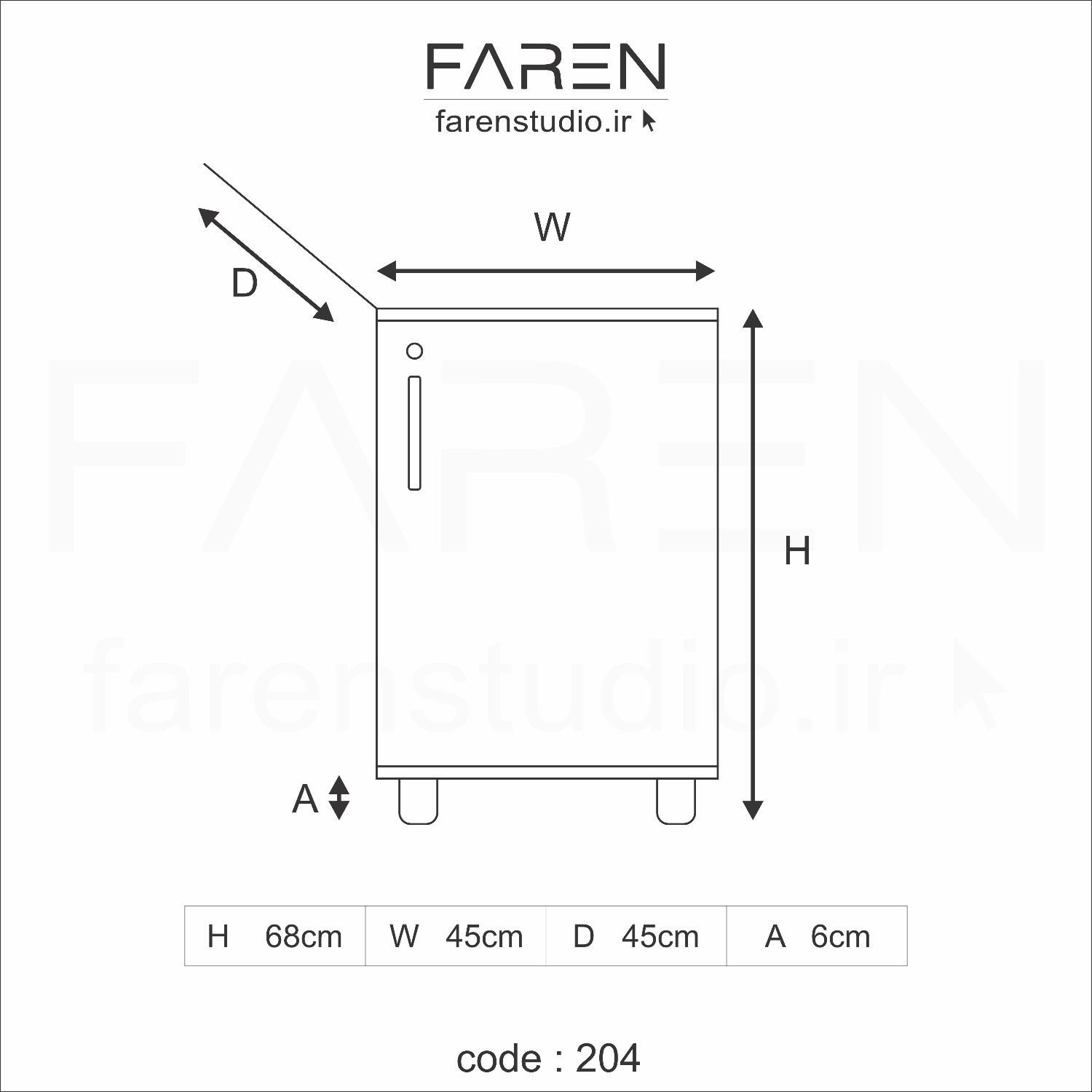فایل تک کمد code 204|جاکفشی، کمد، دراور|تهران, شهرک ابوذر|دیوار