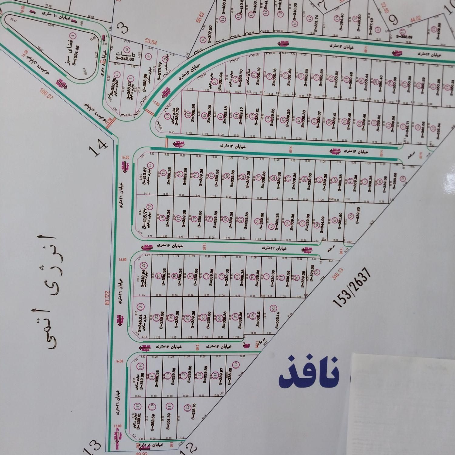 یک دانگ زمین ۳۵۰ متری معراج ۲ بالای دانشگاه آزاد|فروش زمین و ملک کلنگی|کرج, محمود آباد|دیوار