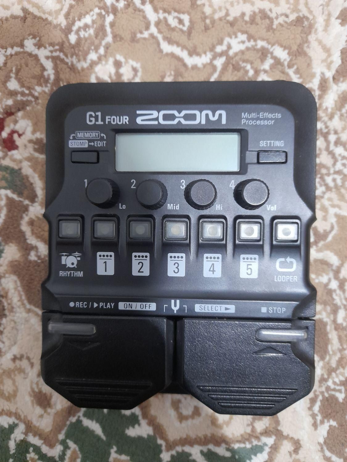 مولتی افکت ZOOM G1 FOUR|گیتار، بیس، امپلیفایر|ساری, |دیوار