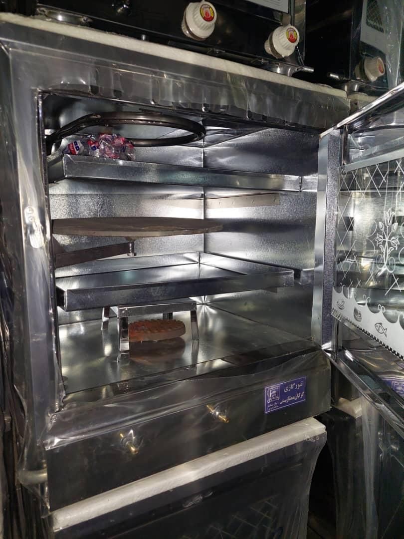 تنور گازی ۲لایه پشم شیشه ۲سینی و۱ساج چدن|اجاق گاز و لوازم برقی پختوپز|مشهد, طلاب|دیوار