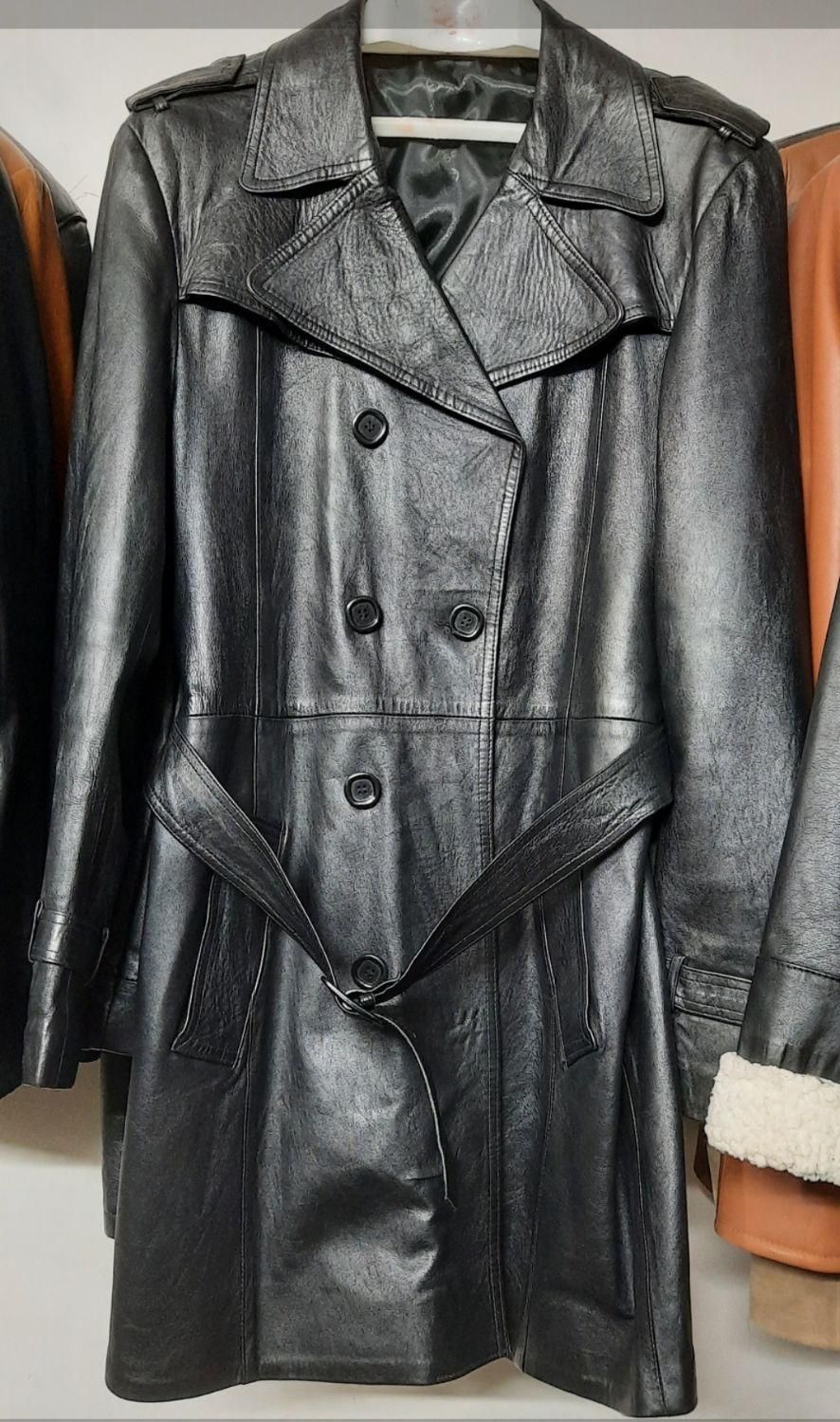 پالتو چرم ست چرم اصل (خرید از کارگاه تولیدی) کد ۹۸|لباس|مشهد, کلاهدوز|دیوار