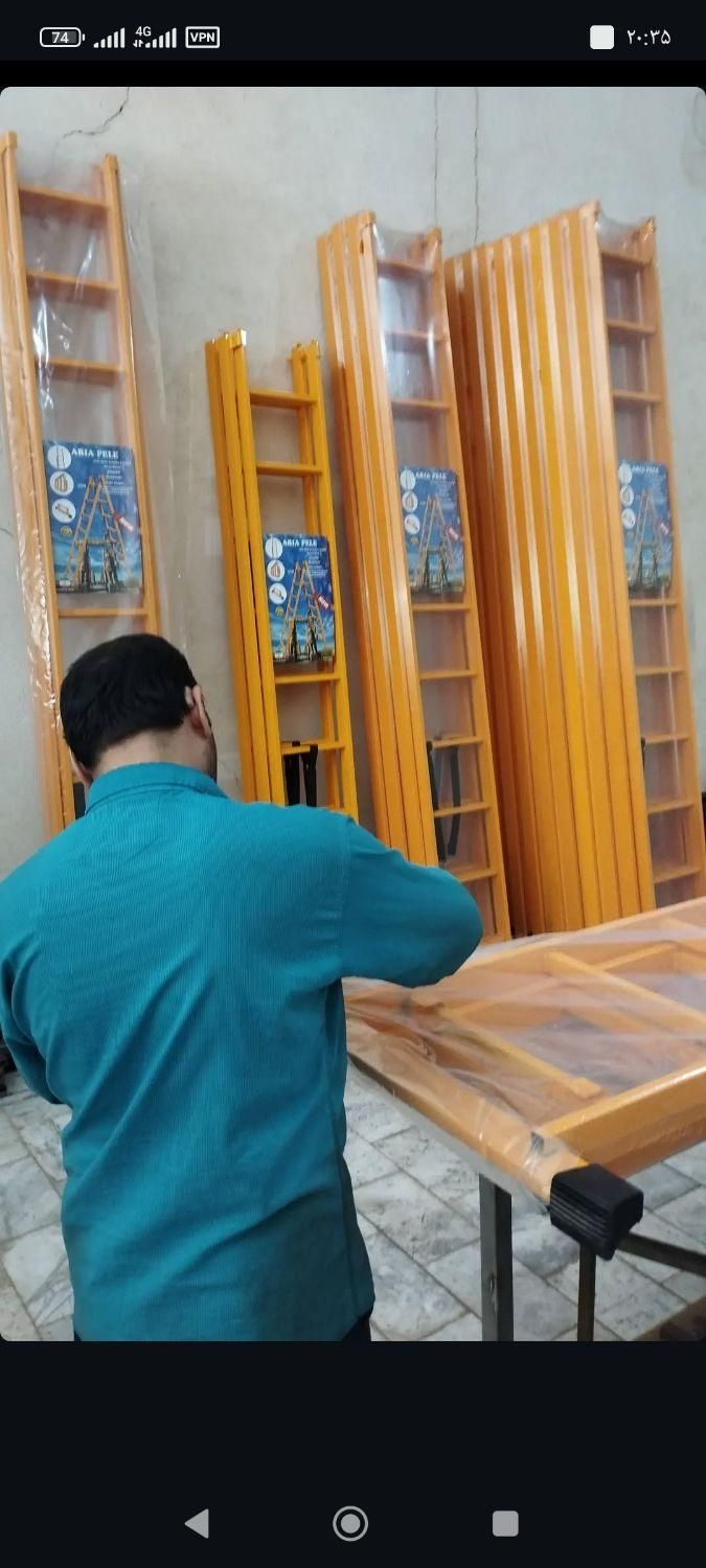 تولیدی‌انواع‌نردبانهای‌خانگی‌وکشویی...اریاپله|ابزارآلات|کرج, خرمدشت|دیوار