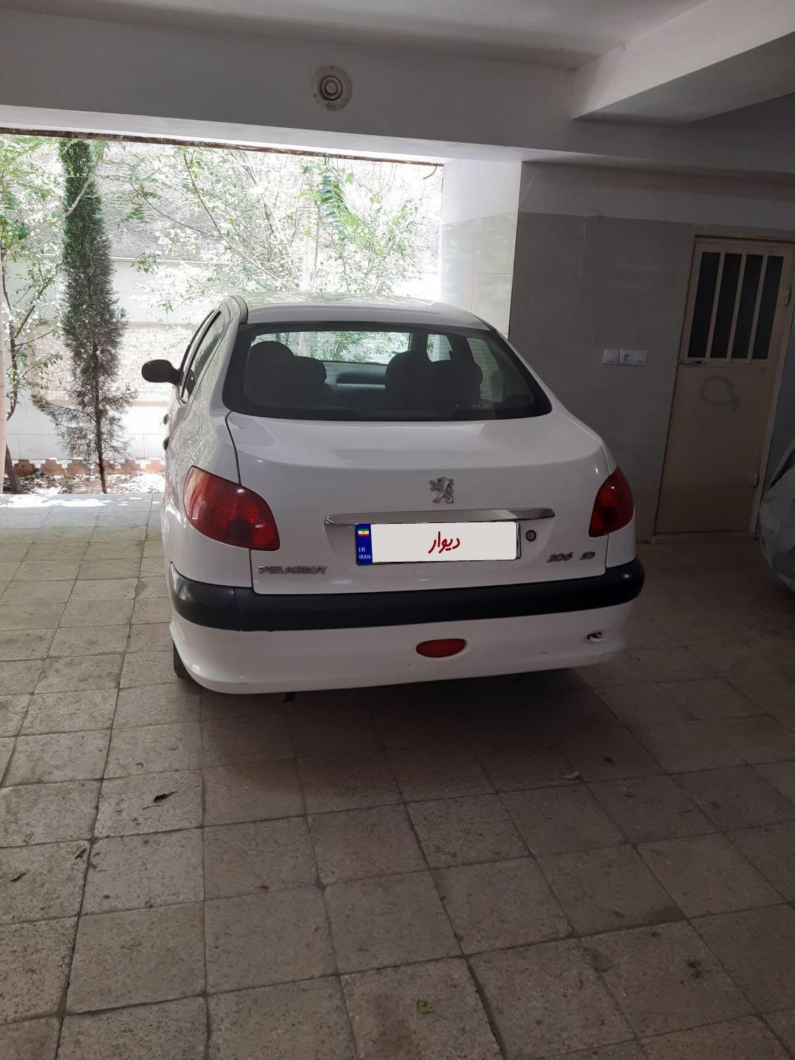 پژو 206 SD V8، مدل ۱۳۹۱|خودرو سواری و وانت|کرج, کمال‌شهر|دیوار