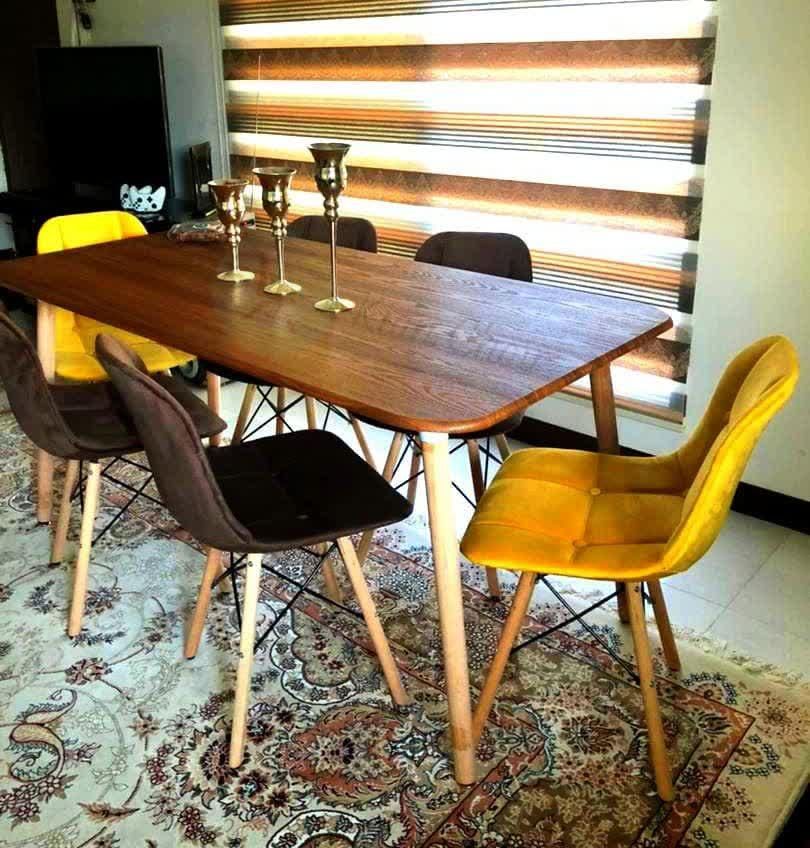 میز و صندلی مدل آریا پارچه ای|میز و صندلی غذاخوری|اصفهان, جویباره|دیوار