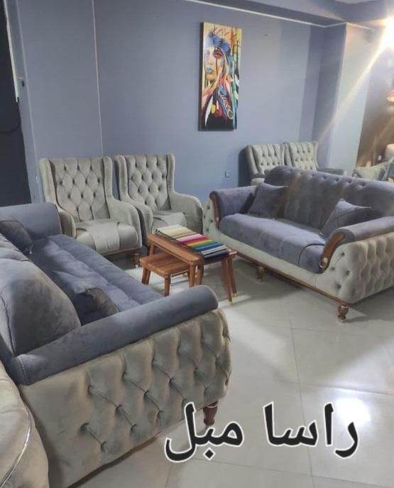 مبلمان چستر کلاف بزرگ/اصلی با ضمانت|مبلمان خانگی و میز عسلی|همدان, |دیوار