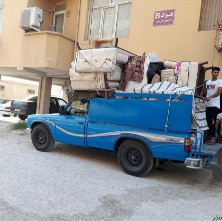 وانت تلفنی اتوبار حمل باراسباب منزل ماشین باکارگر|خدمات حمل و نقل|بندرعباس, |دیوار