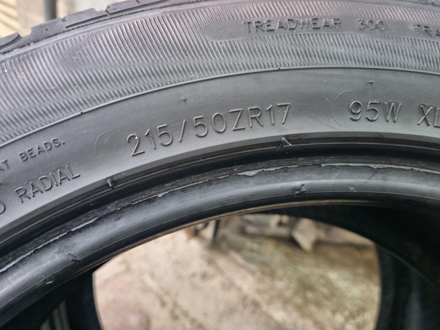 لاستیک 215/50/r17 چانگان و هیوندای|قطعات یدکی و لوازم جانبی|اصفهان, شهریار|دیوار