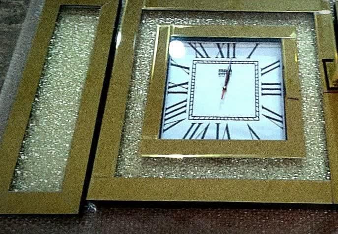ساعت دیواری آینه ای شیک و مدرن|ساعت دیواری و تزئینی|تهران, فتح|دیوار