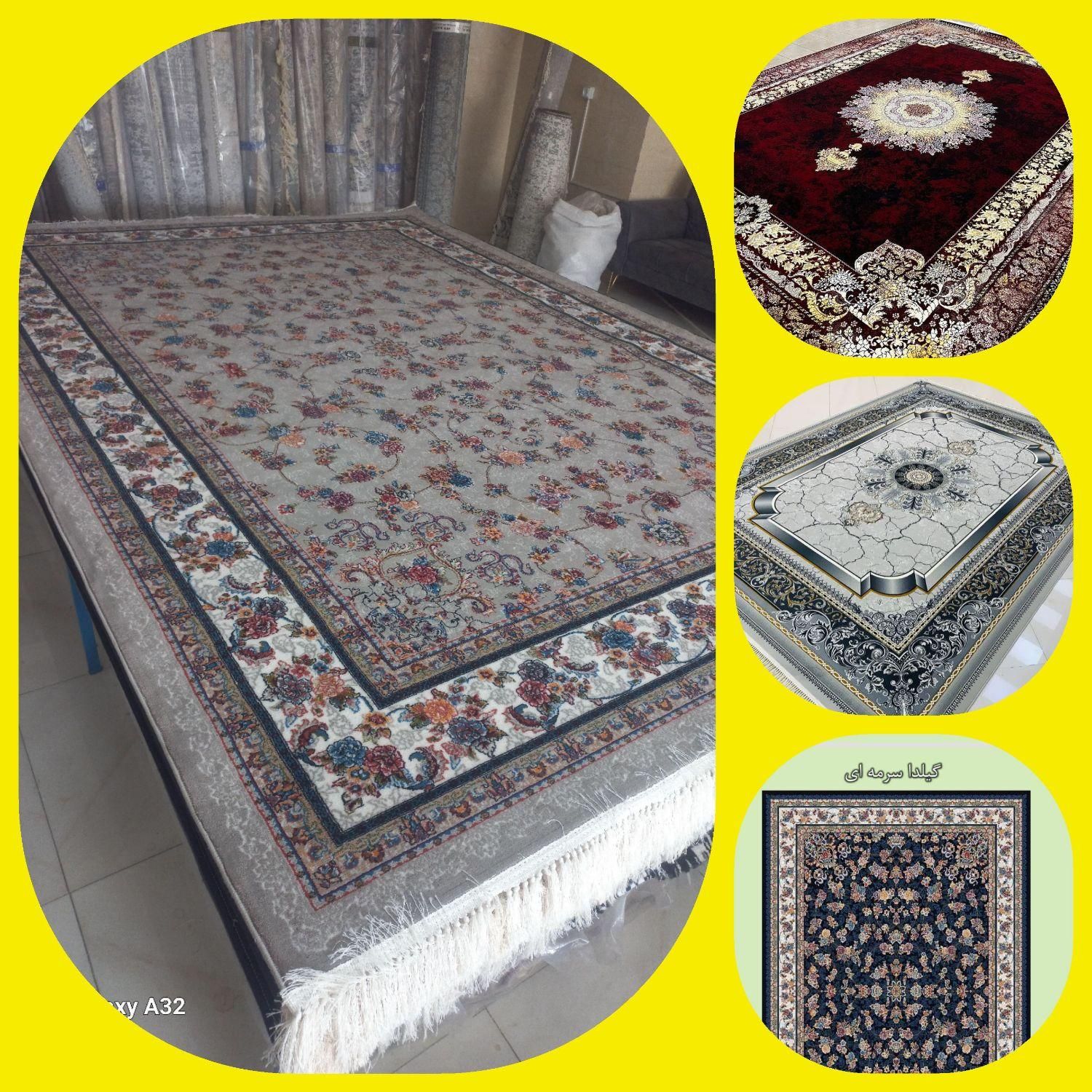 فروش فرش ۷۰۰شانه تراکم ۲۵۵۰ ازتولیدکننده خریدکن|فرش|رباط‌کریم, |دیوار