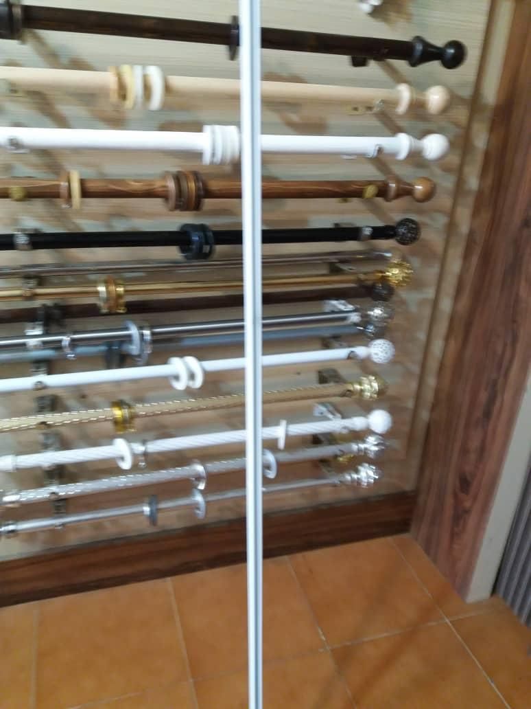 میل پرده مدل پوست ماری|پرده، رانر، رومیزی|رشت, گلسار|دیوار