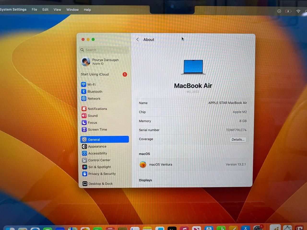 MacBook air m2 512|رایانه همراه|تهران, استاد معین|دیوار