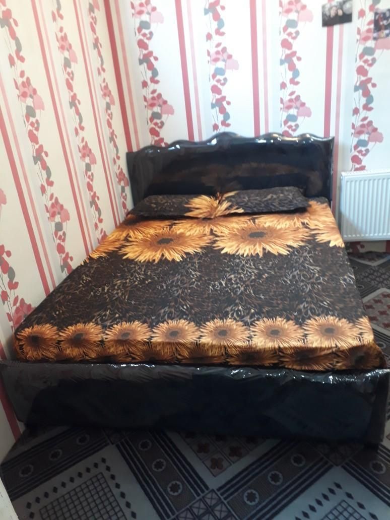 تختخواب فلزی دونفره|تخت و سرویس خواب|مشهد, رسالت|دیوار