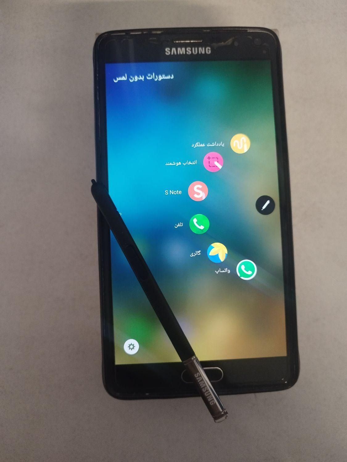 سامسونگ Galaxy Note 4 (USA) با حافظهٔ ۳۲ گیگابایت|موبایل|تهران, سعادت‌آباد|دیوار