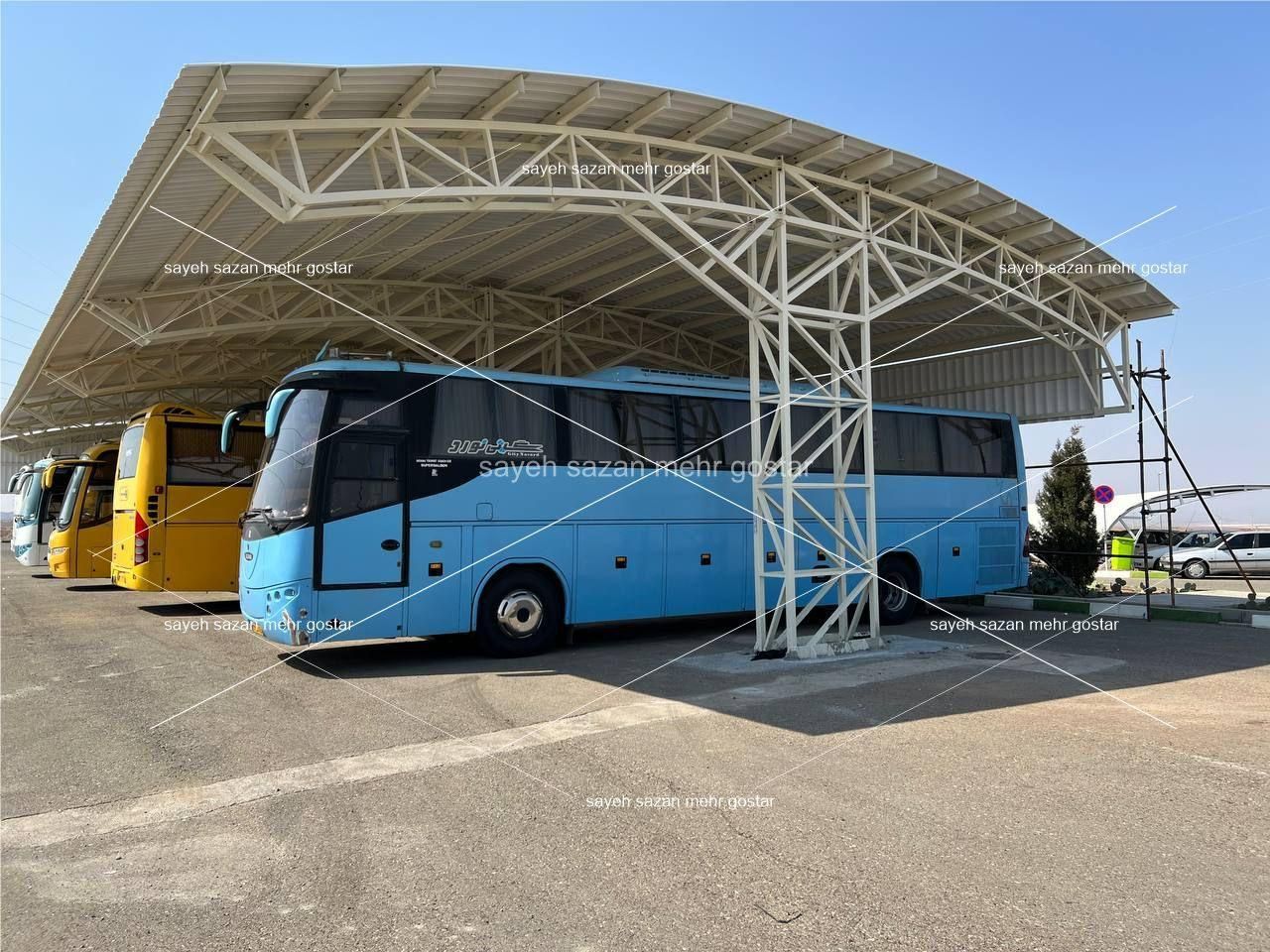 سقف سبک بارانداز و خودرو سنگین|مصالح و تجهیزات ساختمان|شیراز, ارم|دیوار