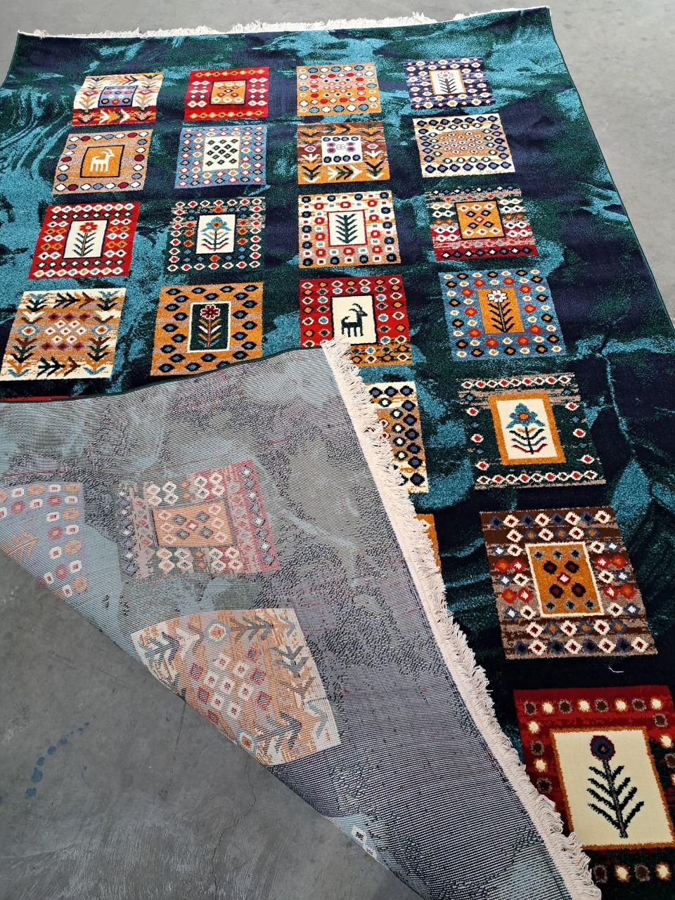 فرش ستاره کویریزدطرح خشتی|فرش|تهران, سبلان (لشگر)|دیوار