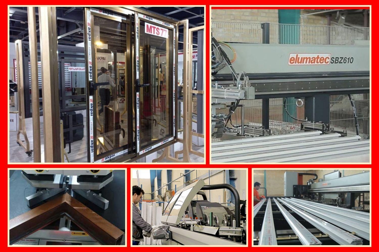 درب پنجره دوجداره آلومینیوم UPVC ٪کارخانجات تولید٪|مصالح و تجهیزات ساختمان|مشهد, فرهنگ|دیوار
