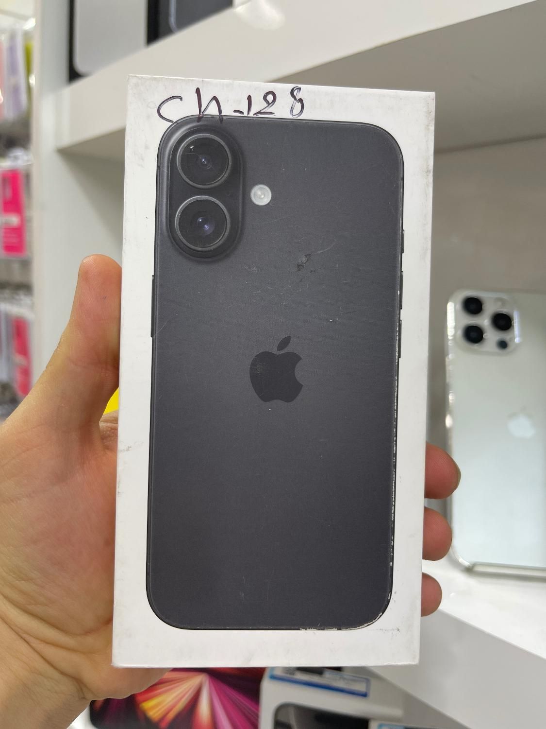 گوشی اپلiPhone16 128G CH/Aمشکی دوسیم گارانتی شرکتی|موبایل|قزوین, |دیوار