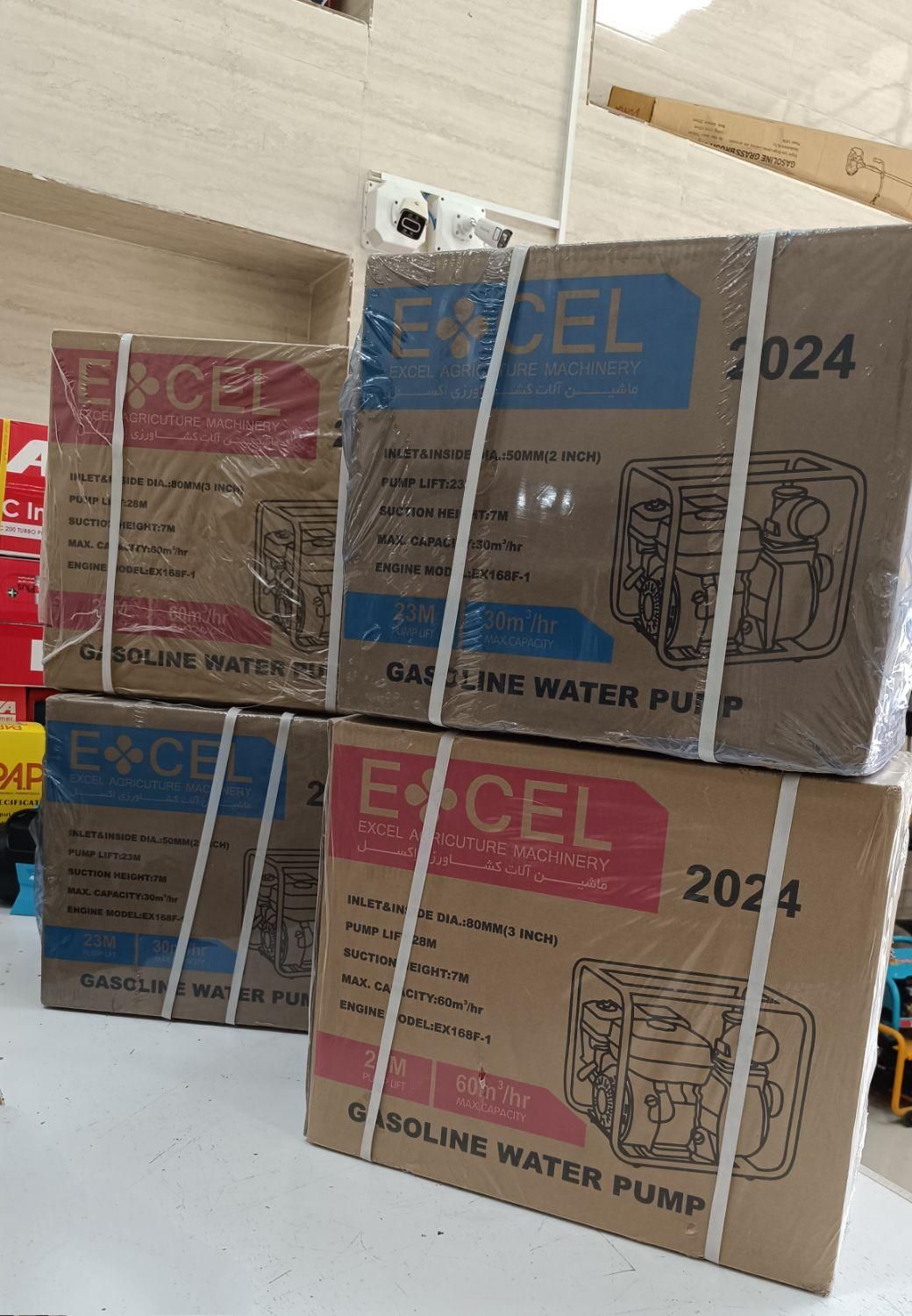 موتور آبکش موتور بنزینی آب اکسل EXCEL شرکتی|ماشین‌آلات صنعتی|شیراز, شهرک رضوان|دیوار