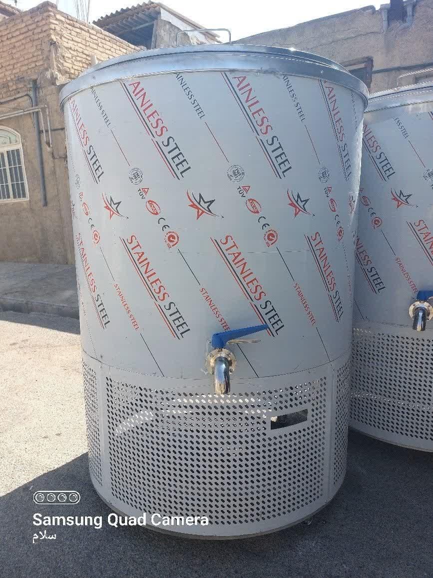 شیرسردکن/پاتیل پخت شیر/پروسس تانک/شیرجوش|ماشین‌آلات صنعتی|بهبهان, |دیوار