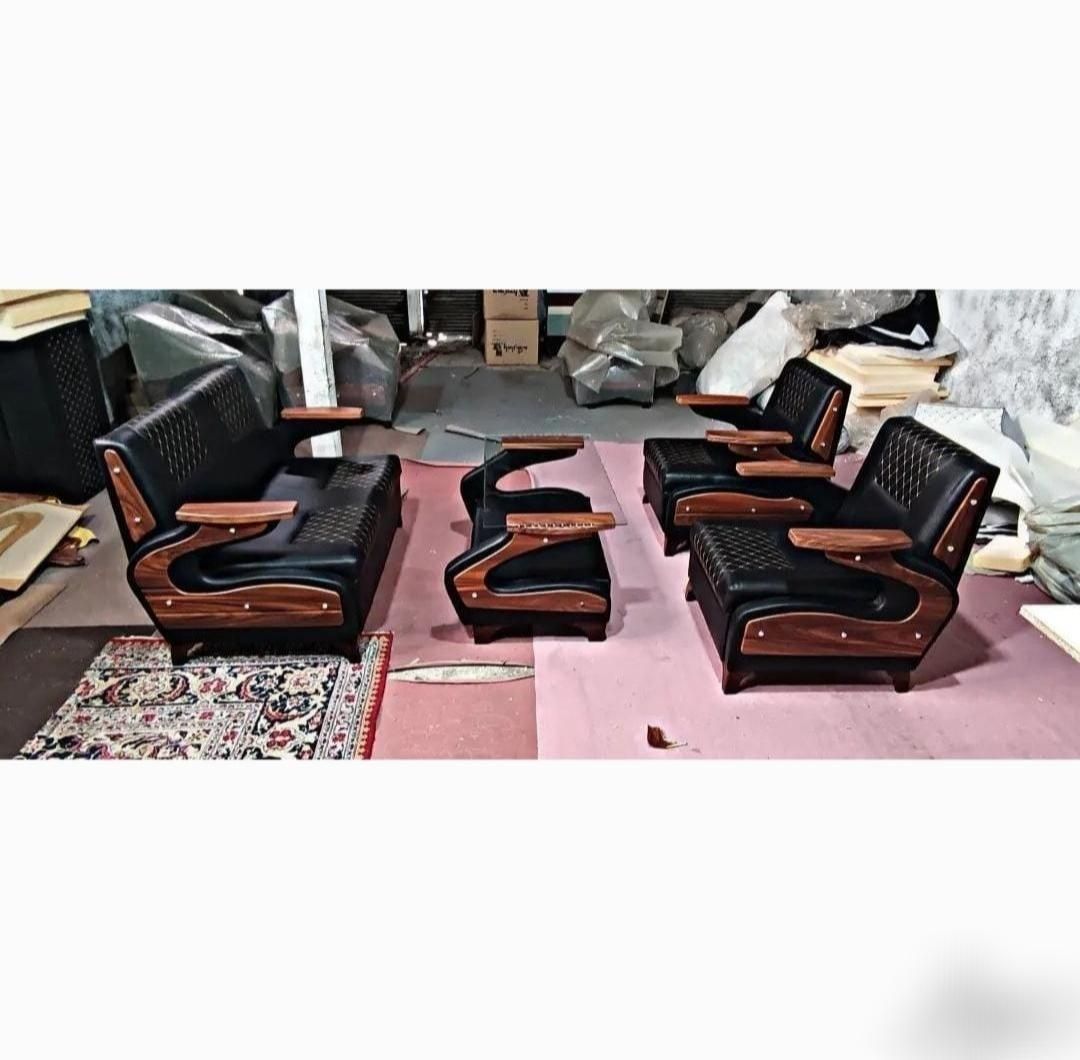 مبلمان اداری نیم ست ۴ نفره شرکتی|مبلمان اداری|اهواز, نبوت|دیوار