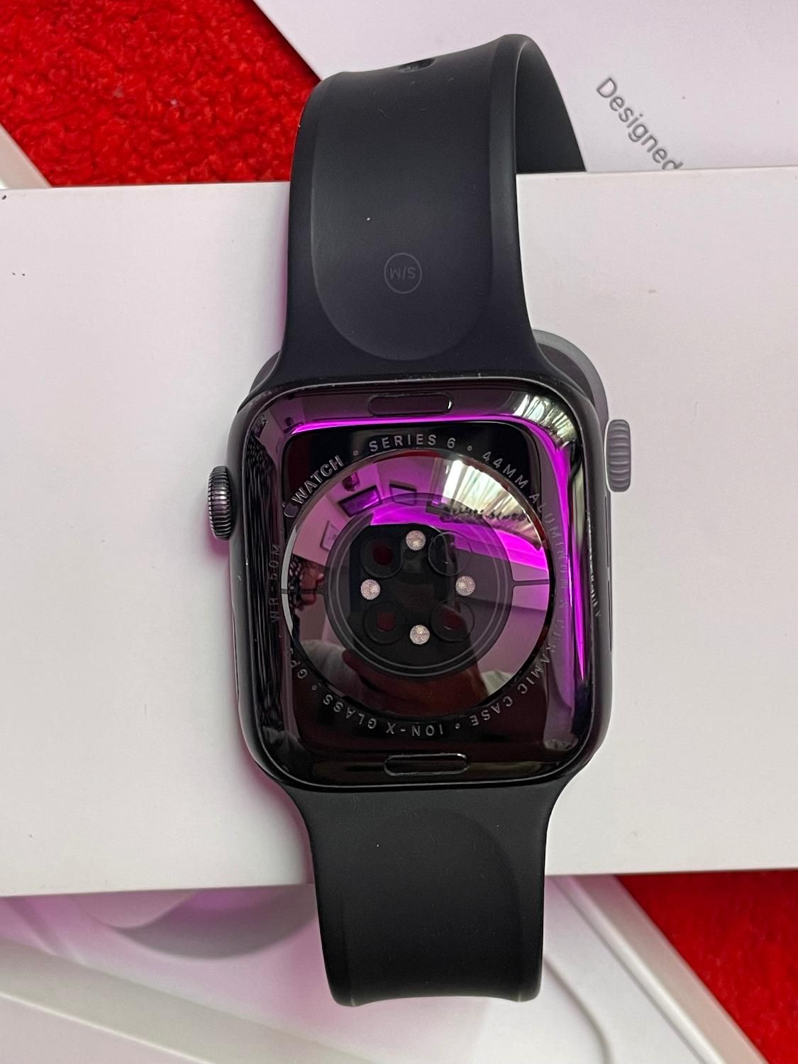 Apple WATCH seri 6 44mm|لوازم جانبی موبایل و تبلت|تهران, استاد معین|دیوار