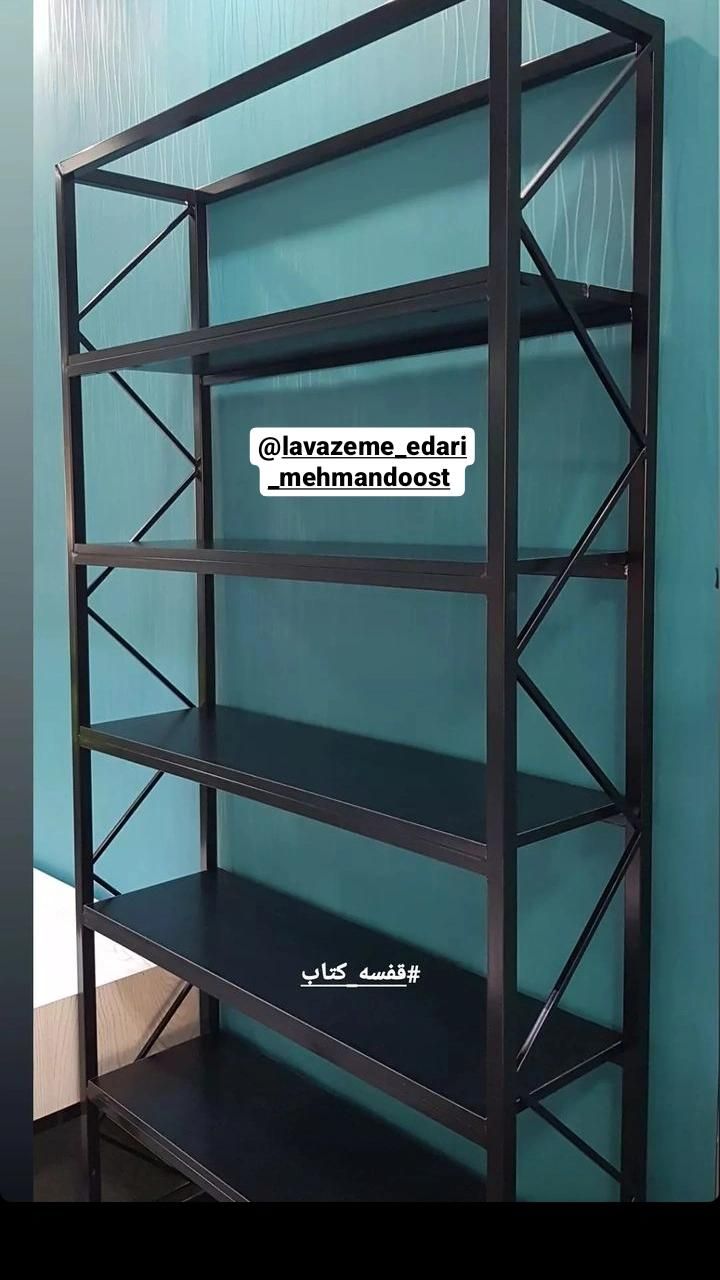 استنددکوری کتابخانه شلف مبل انتظار میز اداری صندلی|کتابخانه، شلف، قفسه‌های دیواری|مشهد, عبادی|دیوار