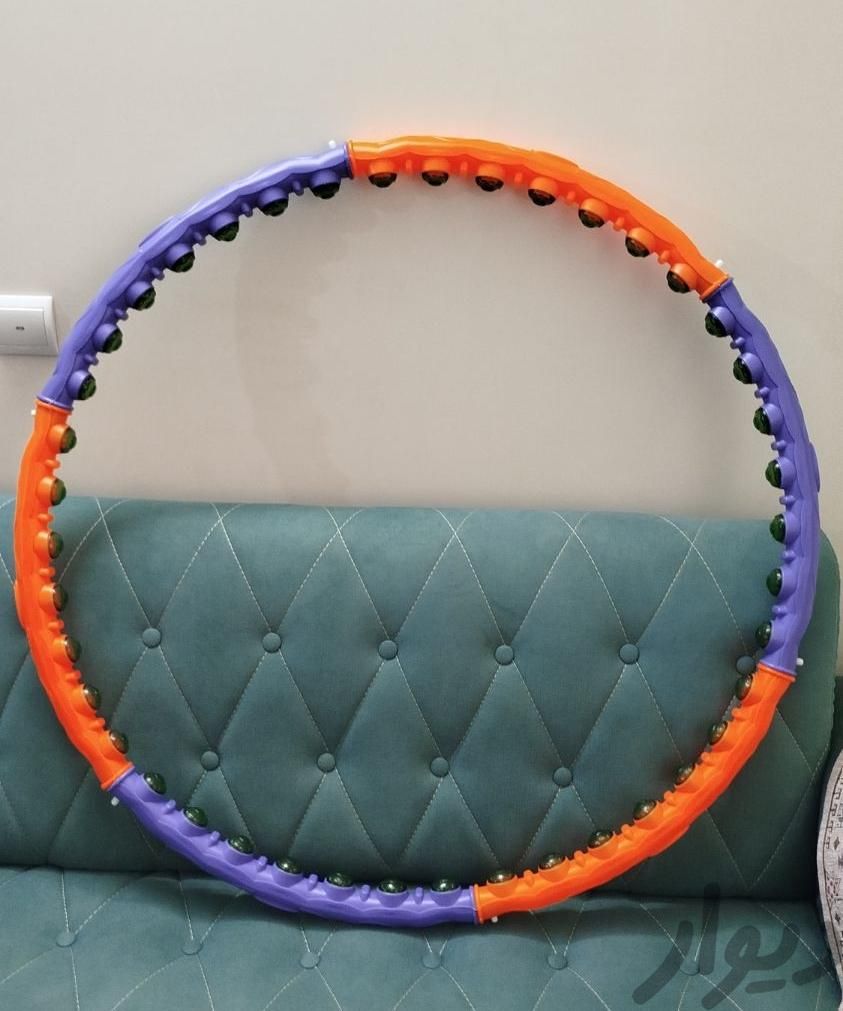 حلقه هولاهوپ دو رنگ|تجهیزات ورزشی|اراک, |دیوار