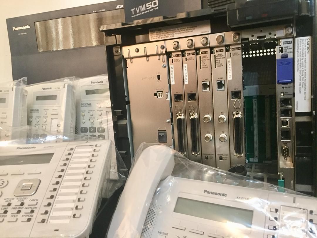 تلفن سانترال / پورت متغییر * panasonic|تلفن رومیزی|قم, آزادگان|دیوار