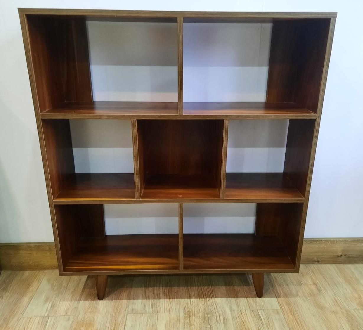 کتابخانه طبقاتی پایه مخروطی|کتابخانه، شلف، قفسه‌های دیواری|رشت, فلسطین|دیوار