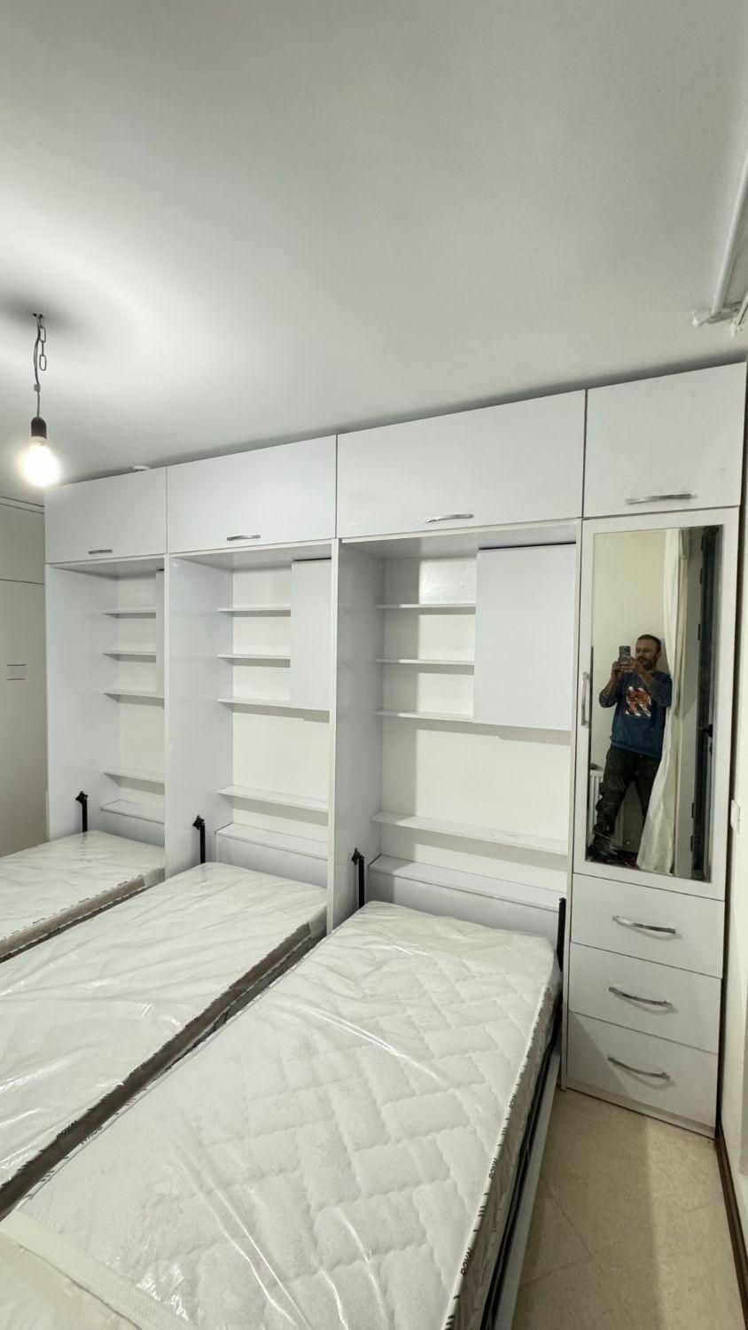 فروش ویژه تخت کمجا تاشوباجک ترک-ایده آل با فضای کم|تخت و سرویس خواب|تهران, ارم|دیوار