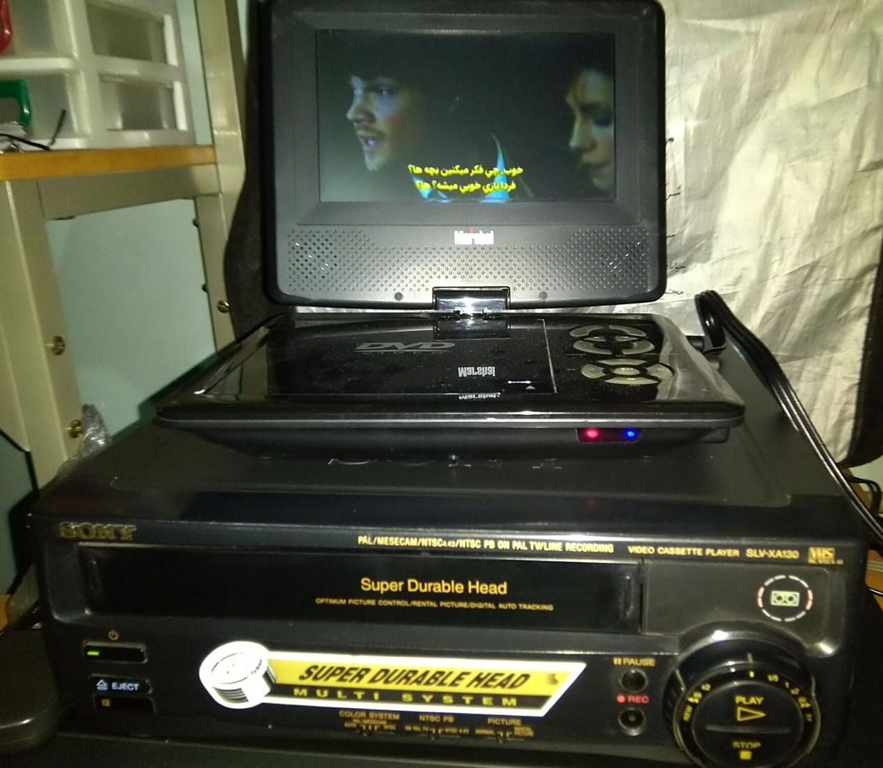 ویدیو سونی VHF|پخش‌کننده DVD و ویدیو|اصفهان, نصرآباد|دیوار