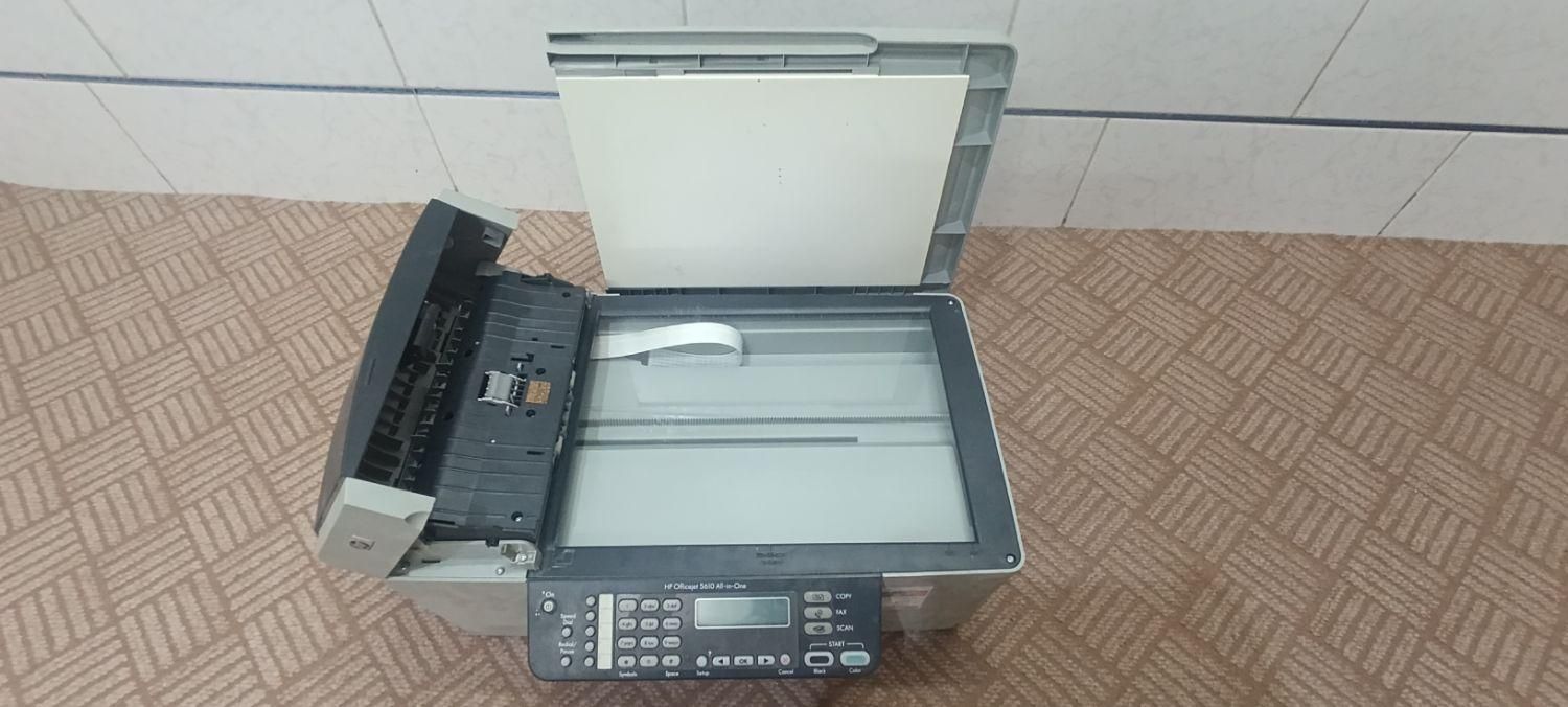 پرینتر چند کاره جوهر افشان hp 5610 رنگی سیاه سفید|پرینتر، اسکنر، کپی، فکس|اصفهان, ارداجی|دیوار