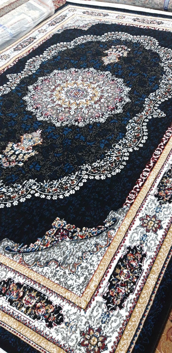۴تخته فرش۹متری ترمه سرمه ای ۶و۹و۱۲|فرش|تهران, افسریه شمالی|دیوار