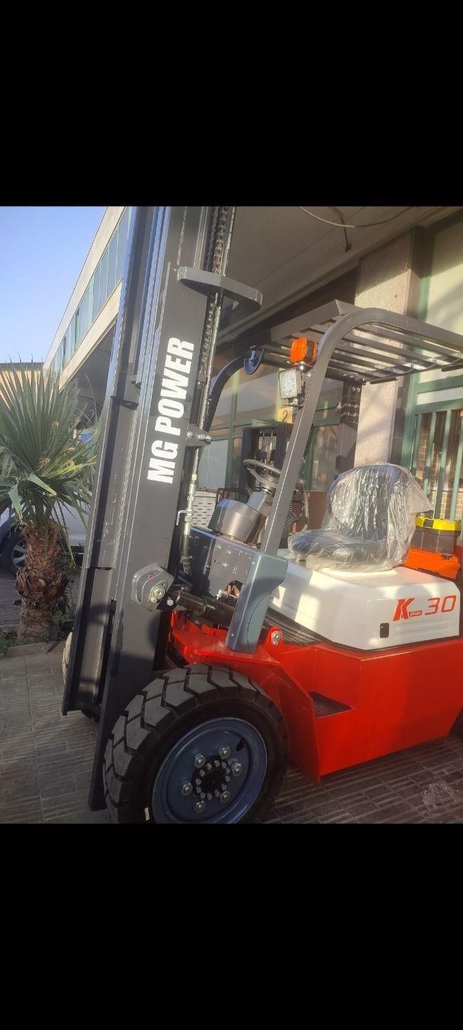 لیفتراک وارداتی دیزل دوگانه برقی جک پالت استاکر|ماشینآلات صنعتی|شهرکرد, |دیوار