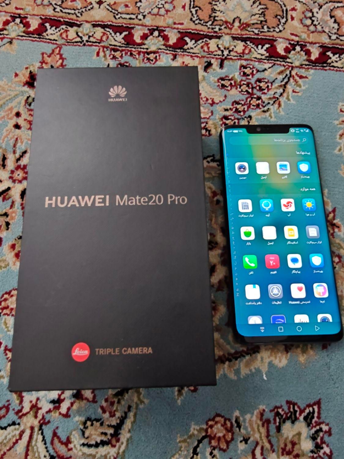هواوی Mate 20 Pro با حافظهٔ ۱۲۸ گیگابایت|موبایل|تهران, ابوذر|دیوار