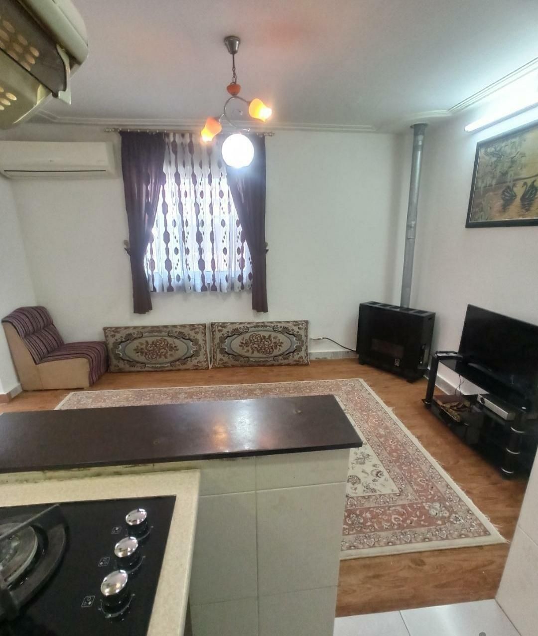 سوییت تک خواب دربست با پارکینگ|اجارهٔ کوتاه‌مدت آپارتمان و سوئیت|بندر انزلی, ساحل قو|دیوار