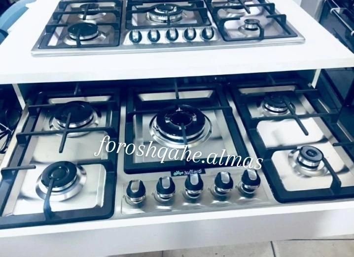اجاق گاز رومیزی استیل5شعله صفحه ای مدل۲۰۲۱ باضمانت|اجاق گاز و لوازم برقی پخت‌وپز|تهران, آذربایجان|دیوار