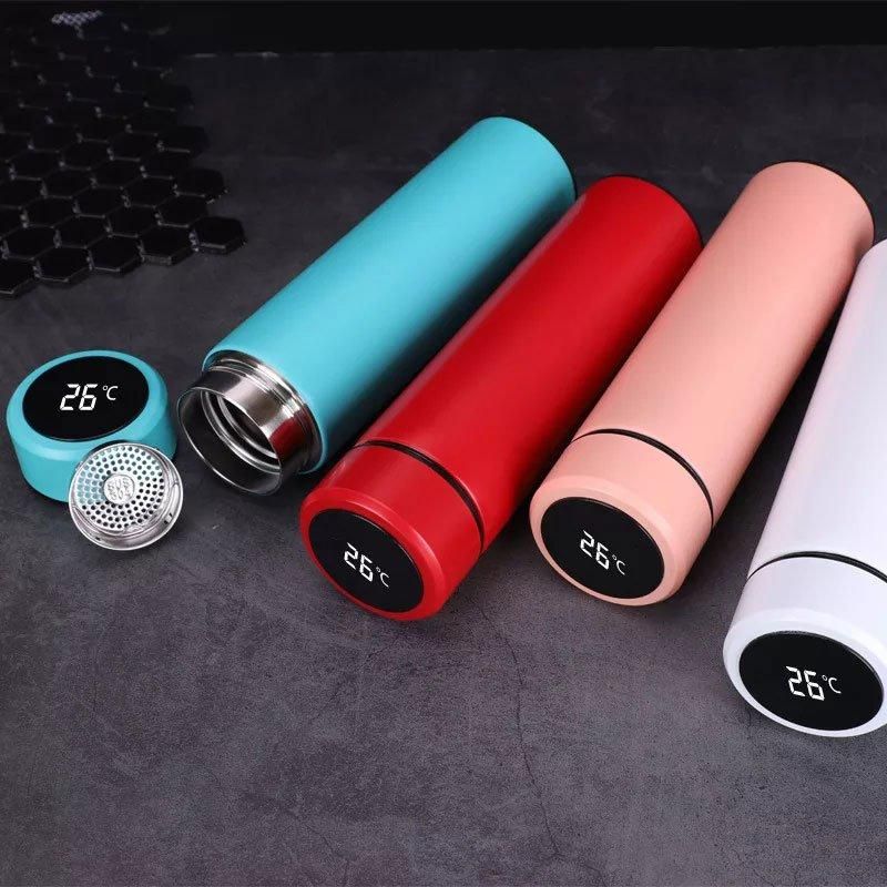 فلاسک هوشمند گرم و سرد دماسنج دار LED|ظروف نگهدارنده، پلاستیکی، یک‌بارمصرف|کرمان, |دیوار