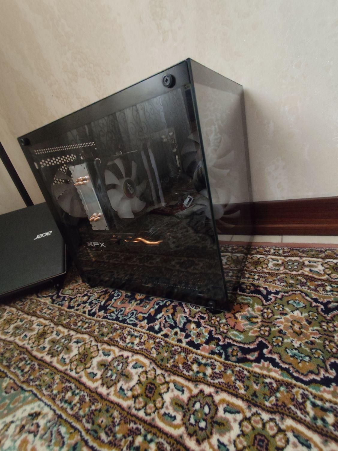 کیس گیمینگ آکواریومی core i7|رایانه رومیزی|تهران, نازی‌آباد|دیوار