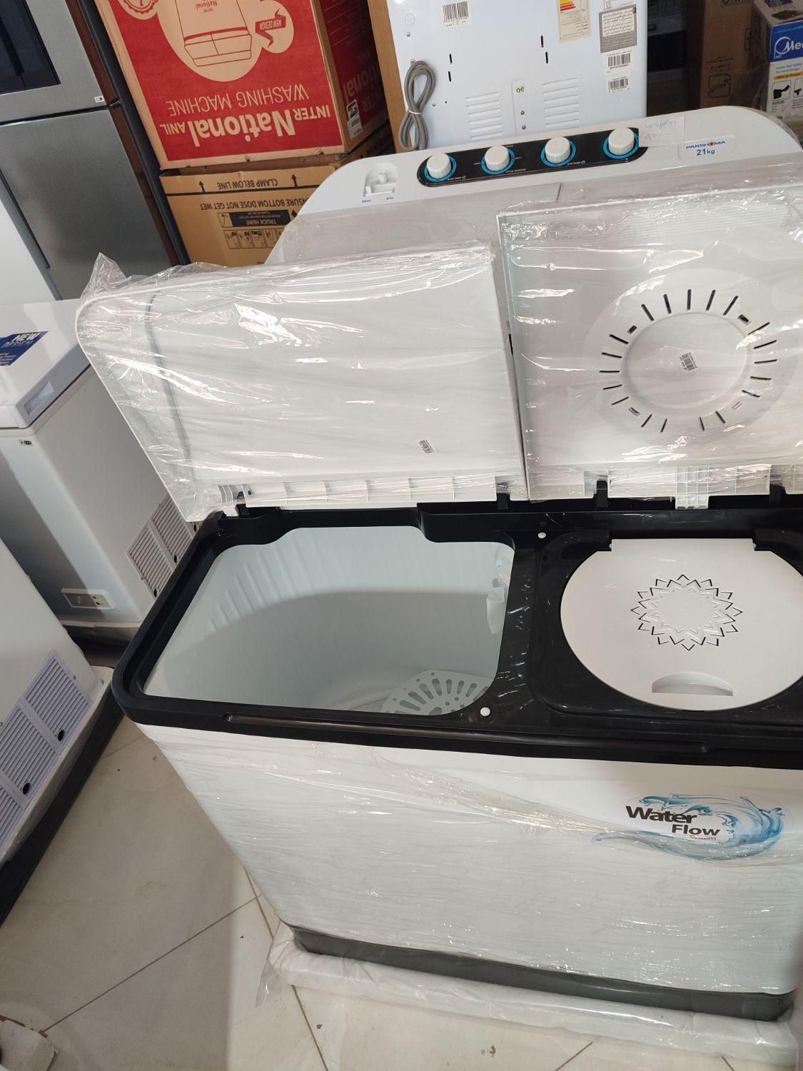 ماشین لباسشویی دوقلو ۱۵ کیلو ( پاکشوما)|ماشین لباسشویی و خشککن لباس|خرمآباد, |دیوار