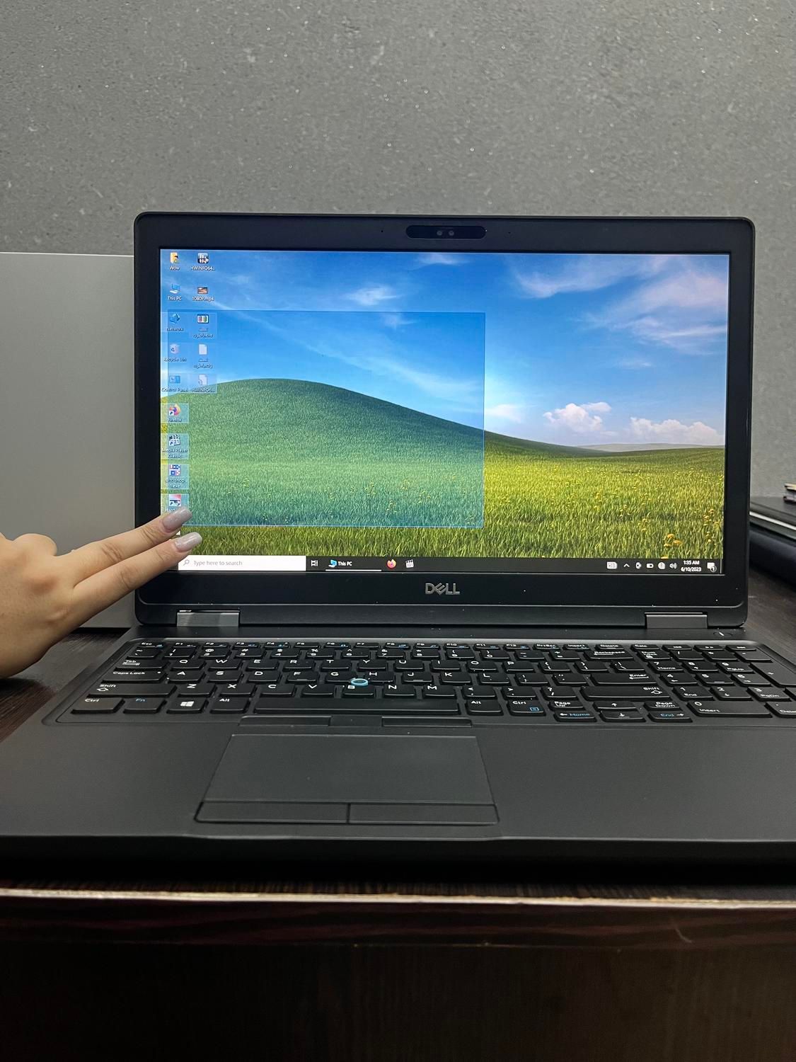 لپ تاپ دل15.6اینچ لمسیlaptop Dell i7نسل۸|رایانه همراه|تهران, شهرک راه‌آهن|دیوار