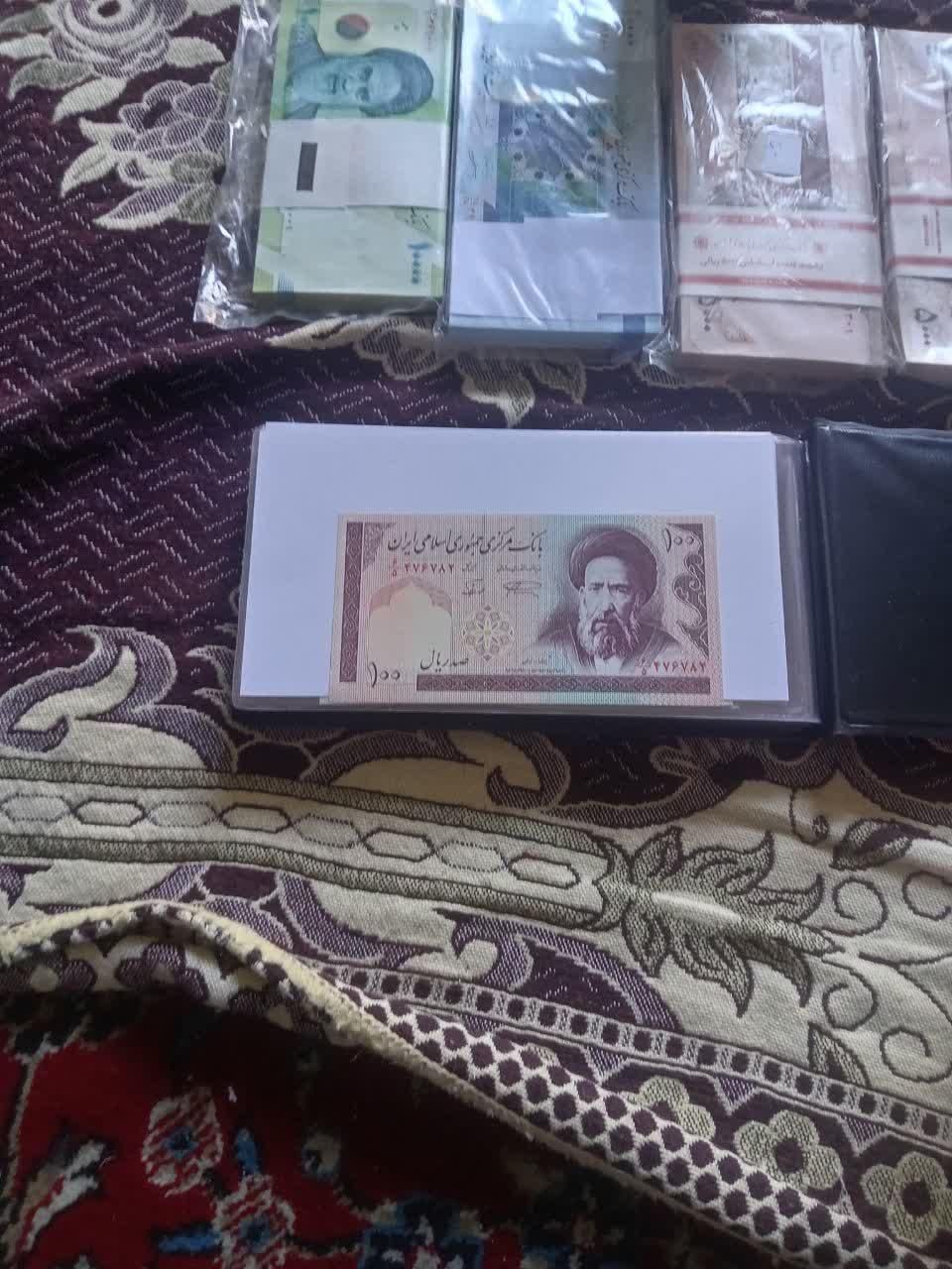اسکناس های  جدید سکه بسته ای واسکناس های شاهی|کلکسیون سکه، تمبر، اسکناس|نجف‌آباد, نجف‌آباد|دیوار
