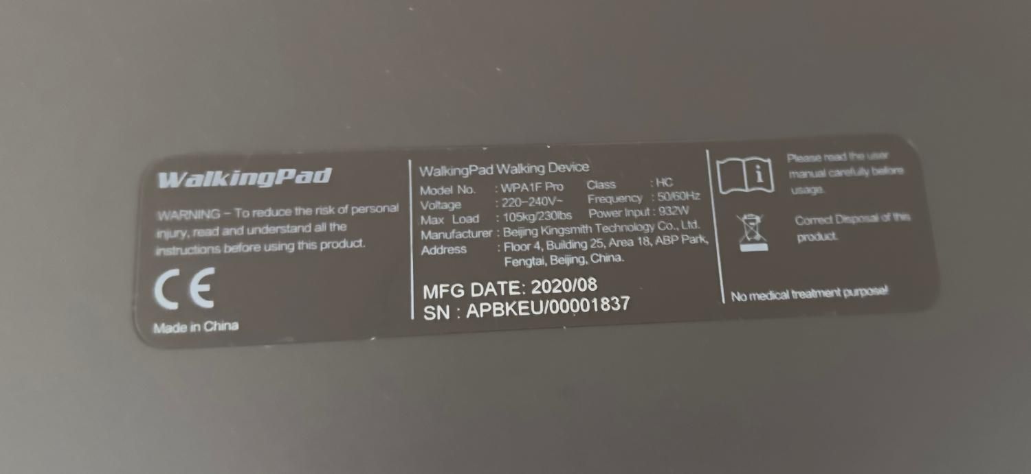 تردمیل تاشو شیائومی مدل WPA1F PRO نسخه گلوبال|تجهیزات ورزشی|تهران, مهرآباد جنوبی|دیوار