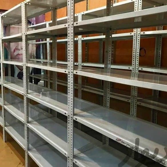 انواع قفسه های فلزی قیمت مناسب در حد نو|فروشگاه و مغازه|ساوه, |دیوار