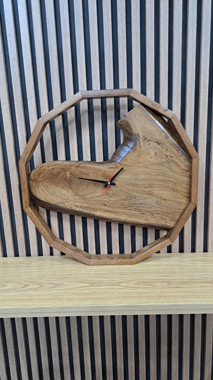 ساعت دیواری رینگ چوبی|ساعت دیواری و تزئینی|فردیس, |دیوار