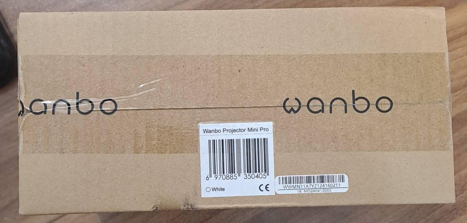 ویدئو پروژکتور ونبو مینی پرو Wanbo Mini Pro|تلویزیون و پروژکتور|تهران, شمس‌آباد|دیوار