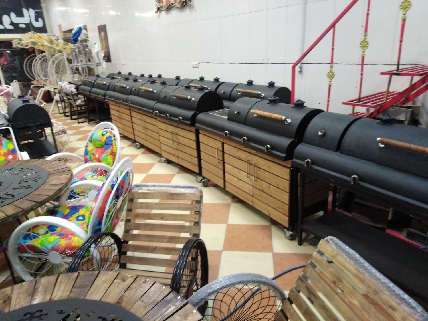 باربیکیو فلزی  فضای باز|اجاق گاز و لوازم برقی پخت‌وپز|کاشان, |دیوار