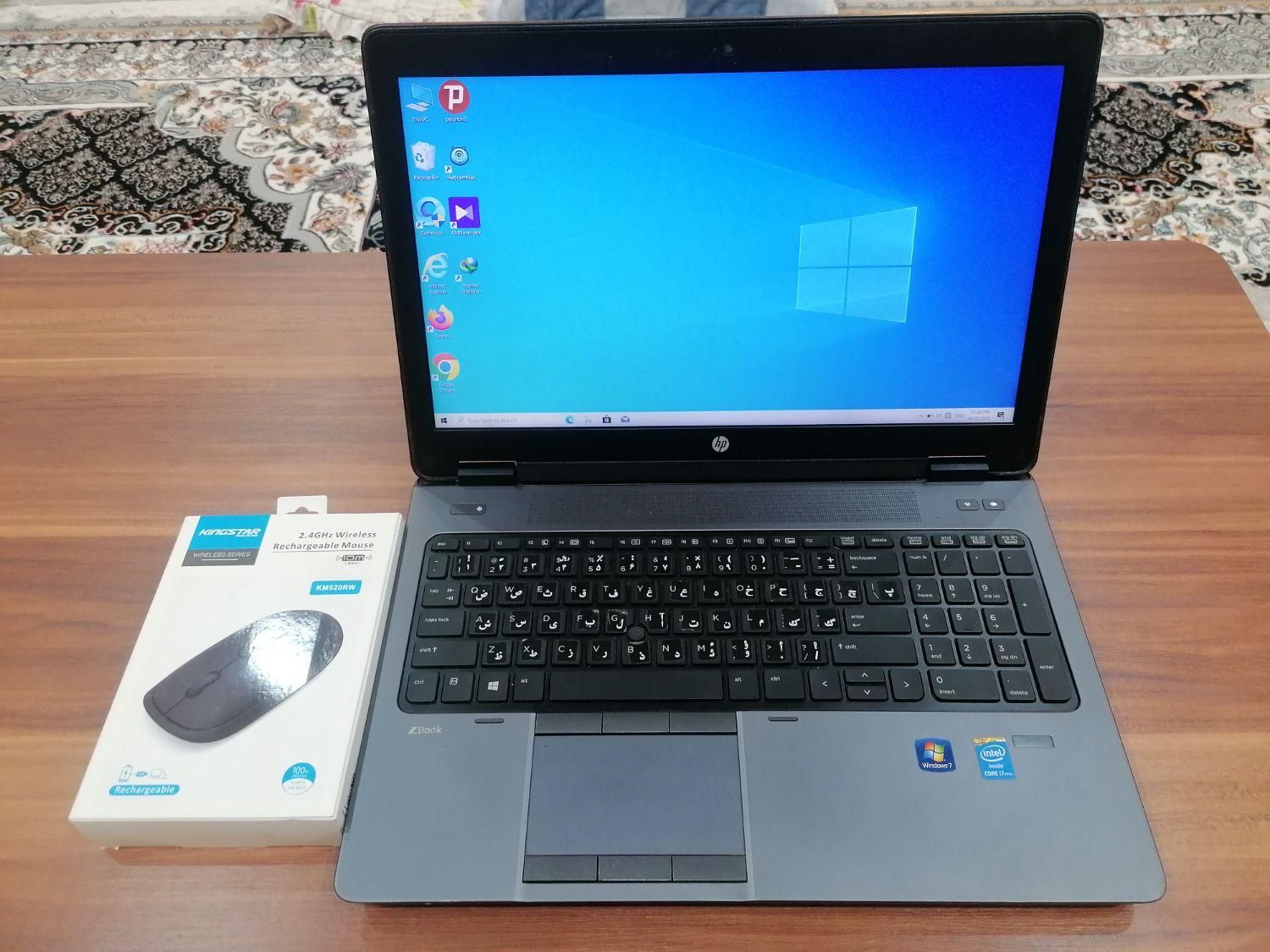لب تاپ hp Zbook|رایانه همراه|کازرون, |دیوار