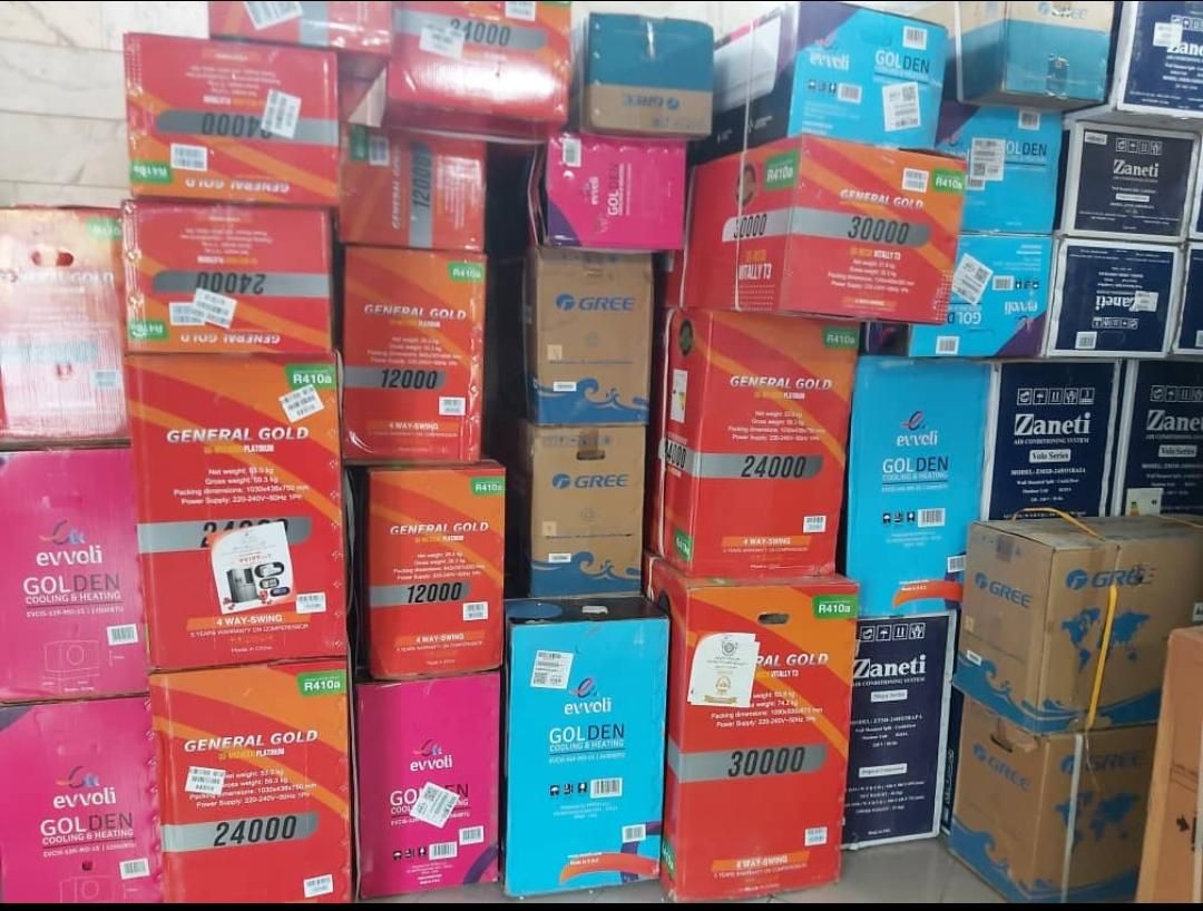 کولر گازی ایوولی ۱۲ هزار تا ۳۶ هزار|کولر گازی و فن‌کوئل|قم, نیروگاه|دیوار