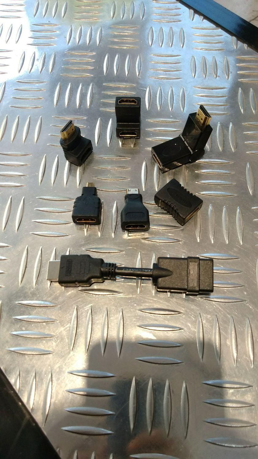 انواع تبدیل HDMI ا (microHDMI miniHDMI)|قطعات و لوازم جانبی رایانه|مشهد, نیروی هوایی|دیوار